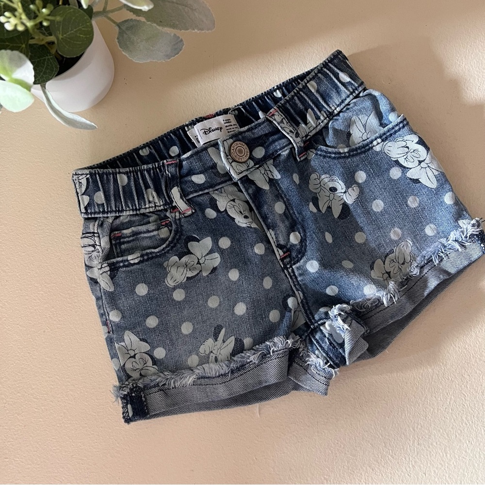 minnie denim shorts